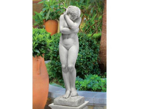 Eve Garden Statue By Rodin Female Large Nude Replica Artist Figurine